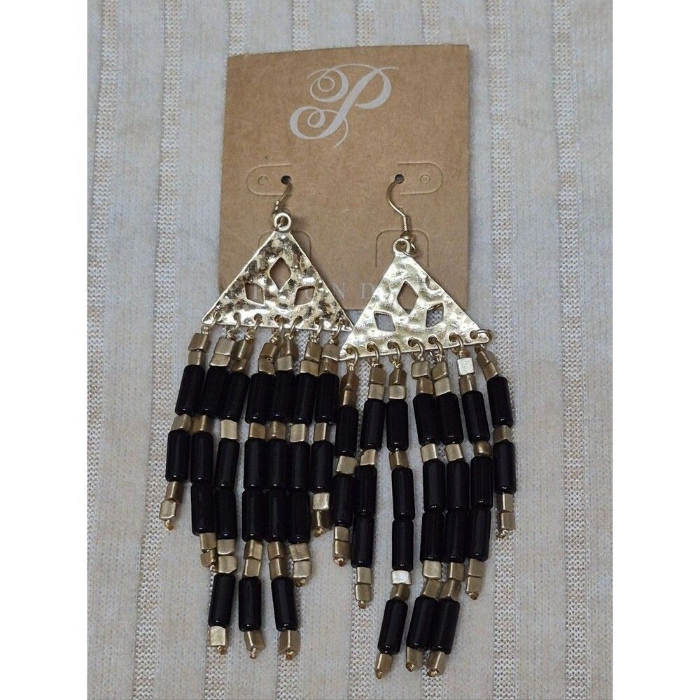 Plunder Design "Louise" Earrings - NIP - Picture 3 of 4